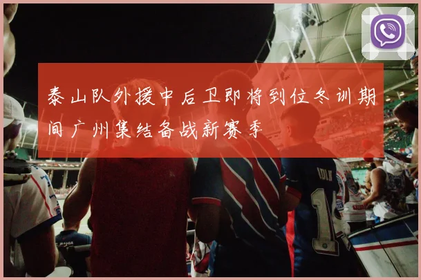 泰山队外援中后卫即将到位冬训期间广州集结备战新赛季